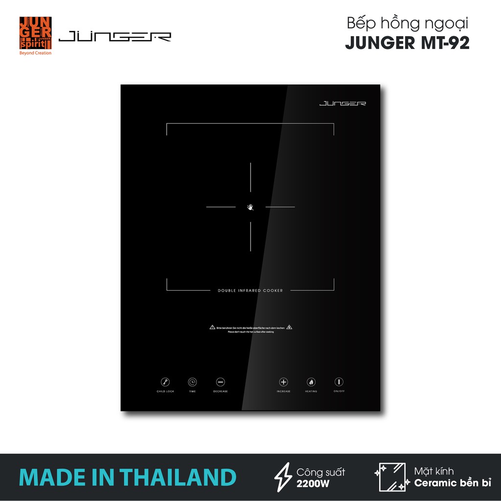 Bếp hồng ngoại Junger MT-92