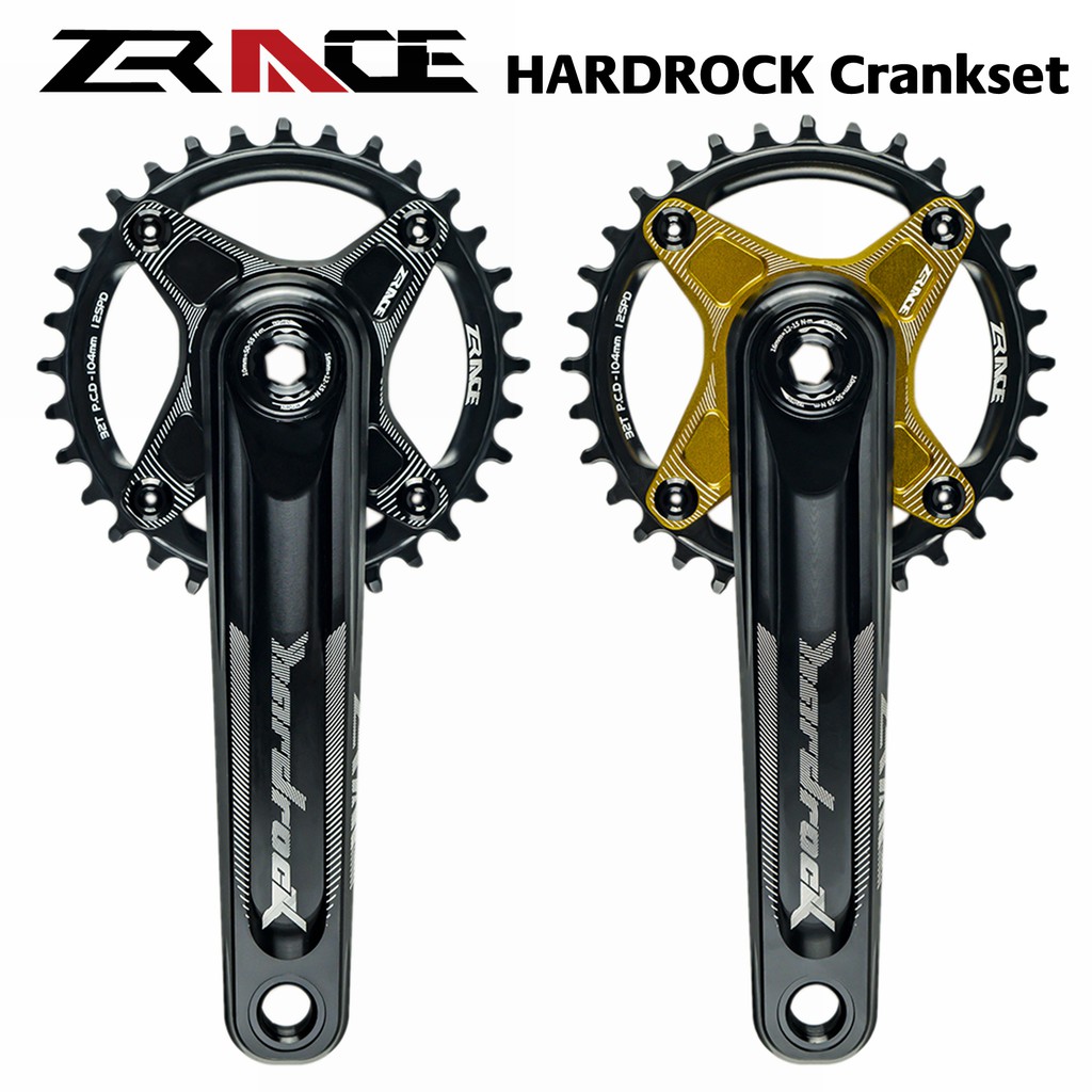 MTB ZRACE Crankeset Moutain Bike Crankset 170/175 32/34/36T Xe đạp crankset  Xe đạp leo núi crank single