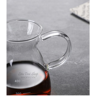 Bình cà phê bình chia phục vụ cafe bình chứa cà phê coffee server 500ml