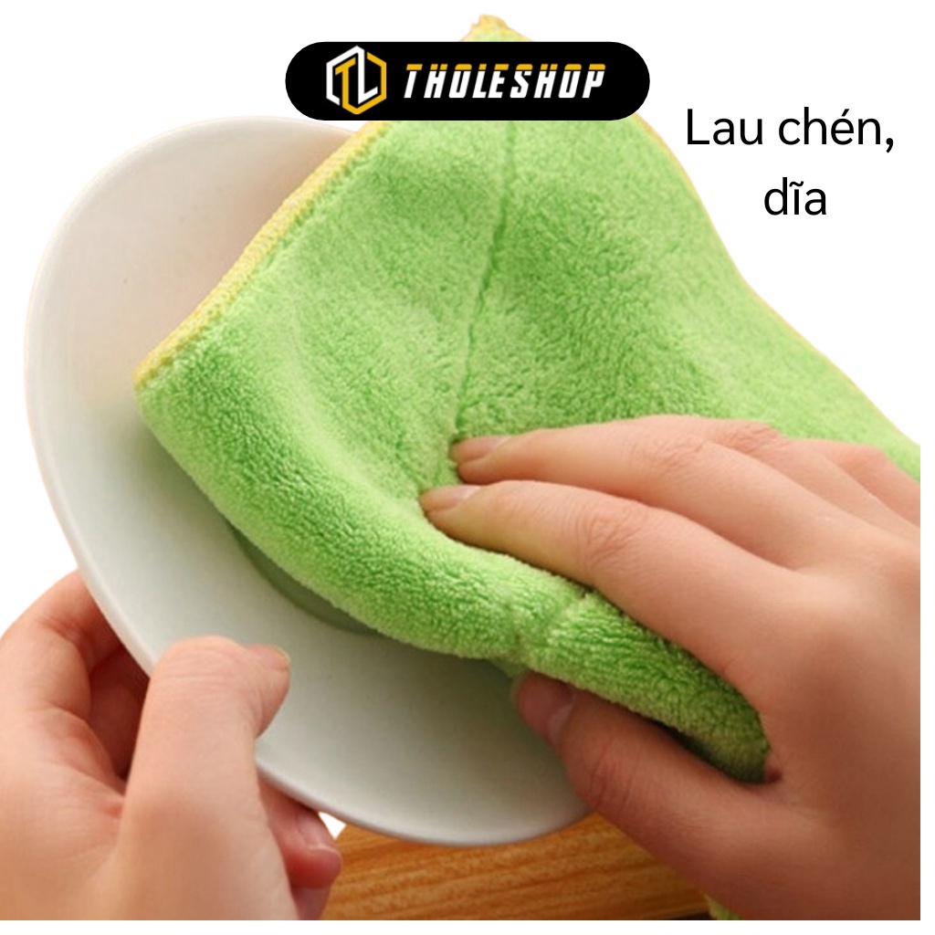 [SGD] Khăn Lau Bếp - Khăn Lau Tay Đa Năng 2 Mặt Siêu Thấm Hút Nước, Làm Sạch Các Vật Dụng  3356