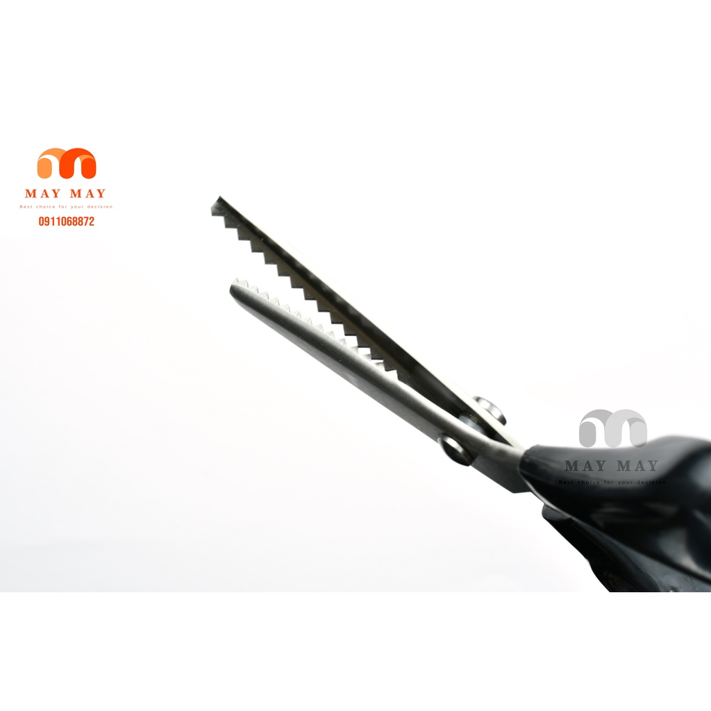 Kéo răng cưa 5mm - Kéo cắt viền cao cấp răng nhọn 5mm