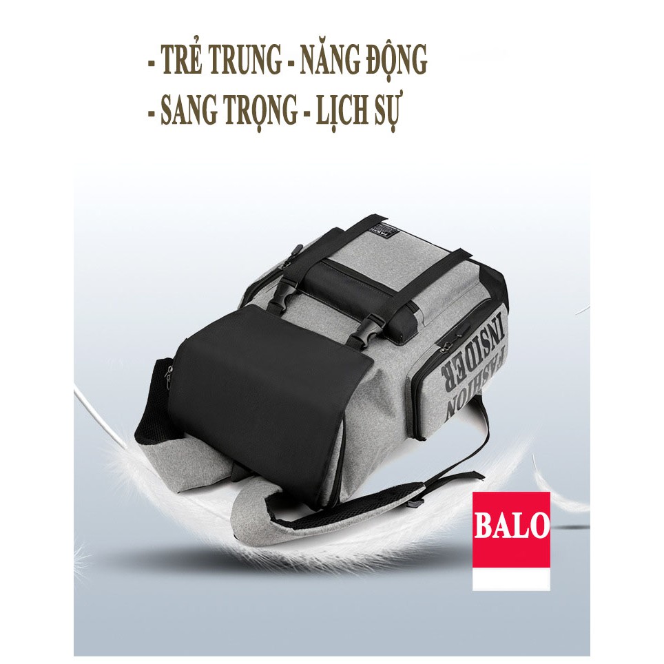 BALO NAM BALO THỜI TRANG FREESHIP BALO VẢI CANVAS SIÊU CHẤT #7