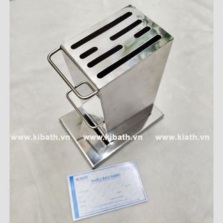 Kệ để dao kibath inox sus 304, kb-804