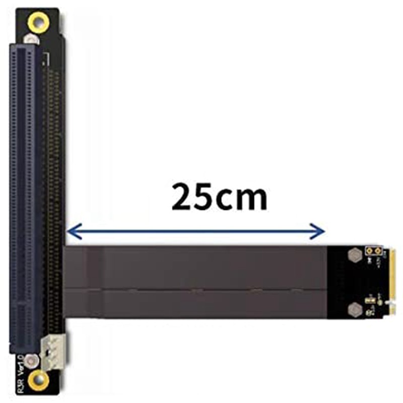 Cáp Chuyển Đổi Mở Rộng R43Sr M.2 Ngff Nvme Key M Sang Pcie X16 16x Pci-E Cho M.2 2230 2242 2260 2280