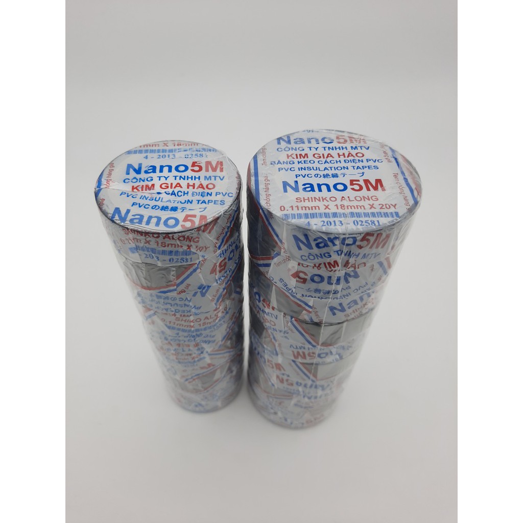 Băng cách điện Nano 5M Shinko ALong  đen