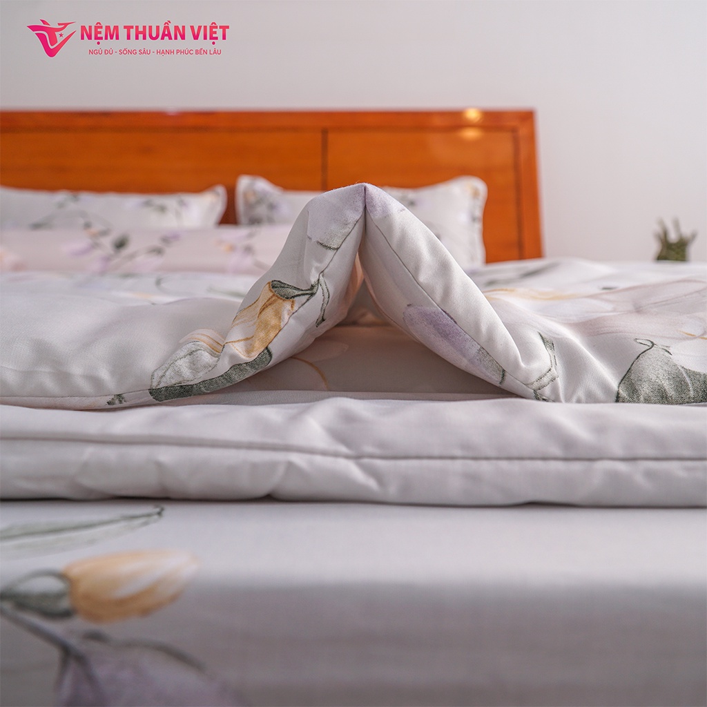 Mền Tencel Thuần Việt Cao Cấp - Xám TC24 - Kích Thước 180x200