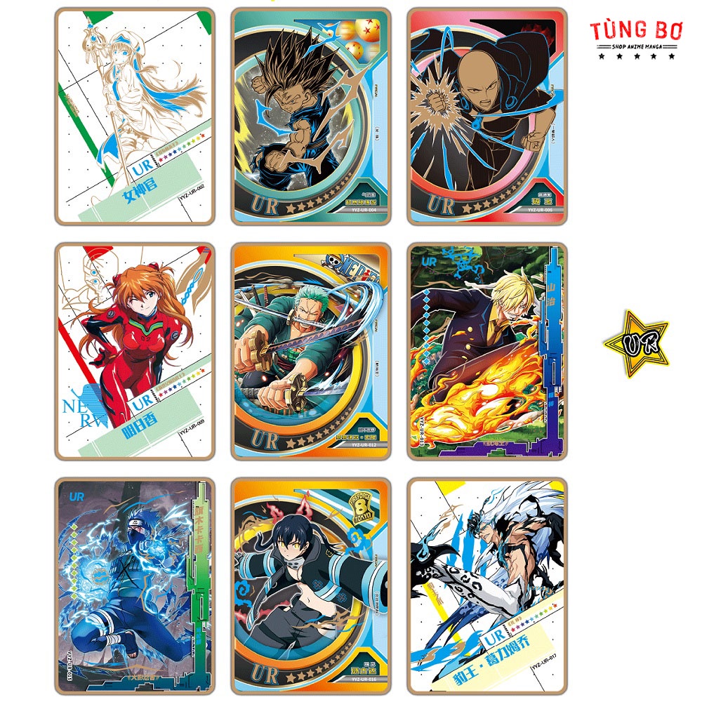 Thể Nhân Phẩm Anime Tổng Hợp (5 Tấm)