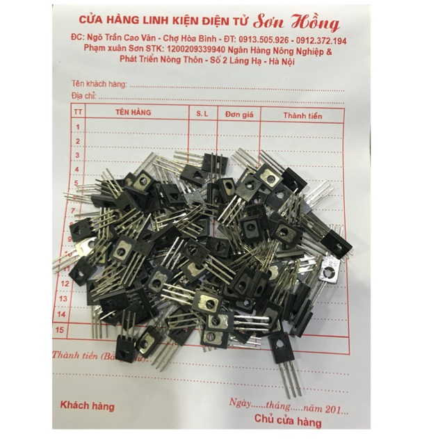 50 con MJE13003 Transistor cắmPNP