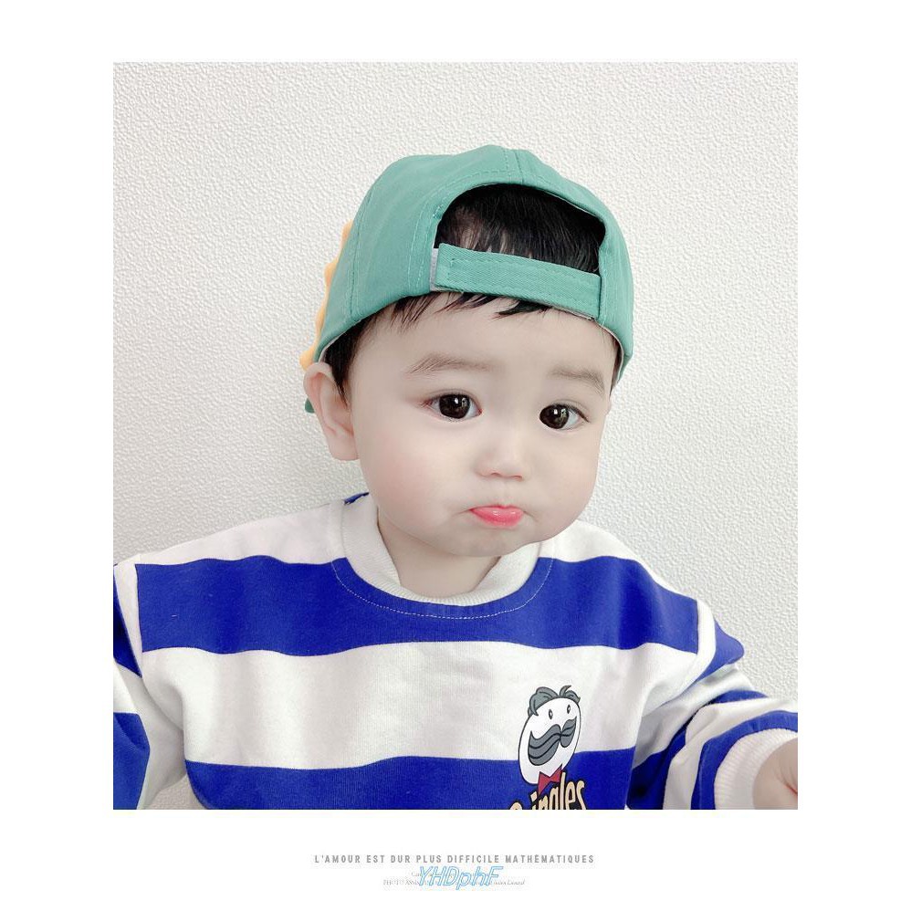 Mũ lưỡi trai cho bé trai bé gái mẫu Khủng long cute little - Duonghieu6789