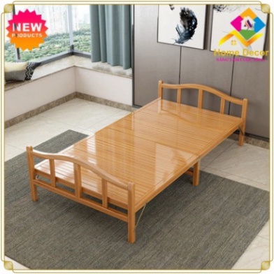 Giường tre gấ gọn cao cấp , Giường gấp đa năng. Kích thước: 120*197cm mát mùa hè ấm mùa đông.