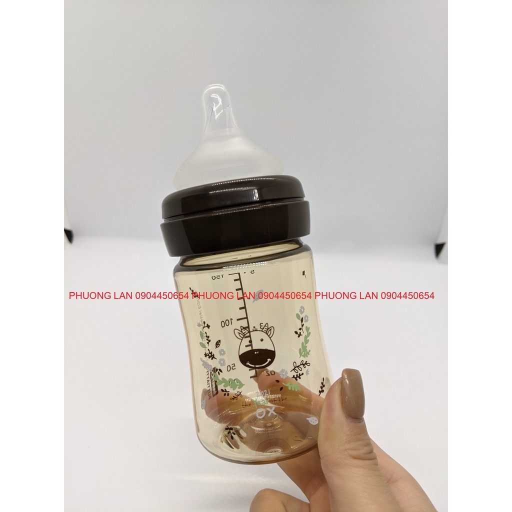 Bình sữa Bebepick bản Ox (bình bò) size 150ml - 250ml