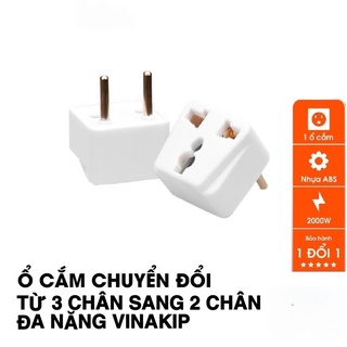 Phích Cắm Chuyển Đổi 3 Chấu Sang 2 Chấu Vừa Tất Cả Các Loại Chân