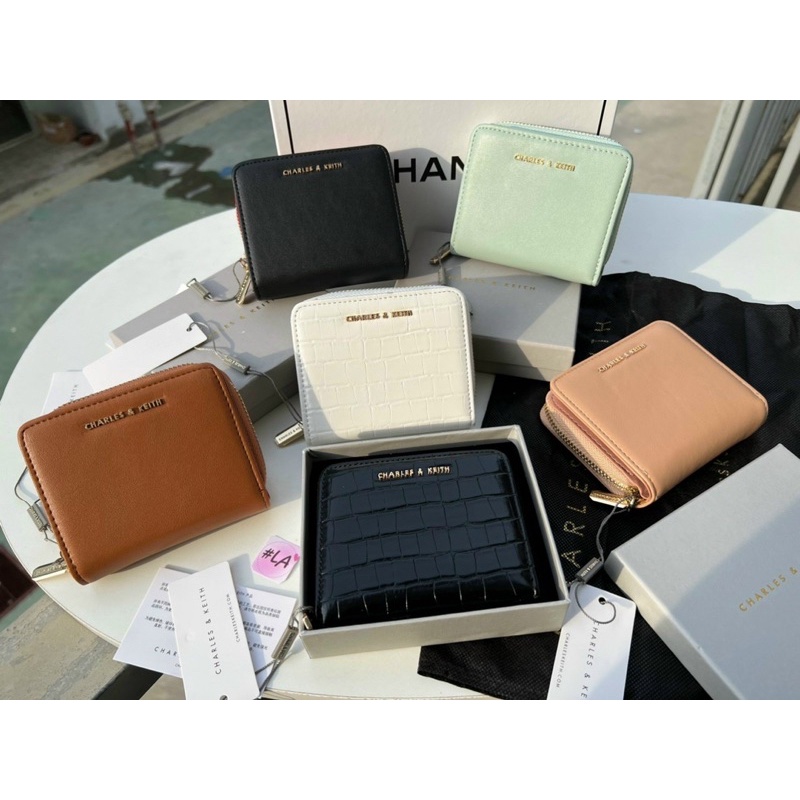 Ví CNK mini đựng tiền khoá kéo fullbox hoả tốc