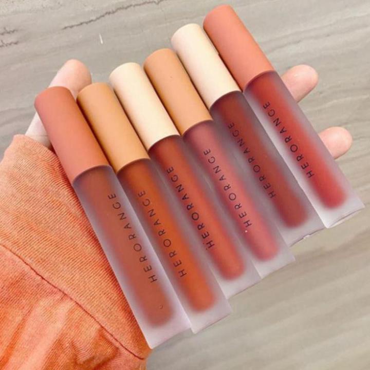 Son Kem Lì Herorange Siêu Xinh Chất Mềm Và Mịn Môi LL18 | BigBuy360 - bigbuy360.vn