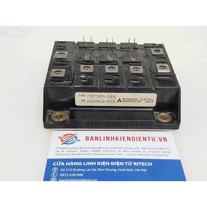 CM75TF-24H Module IGBT 75A 1200V (hàng tháo máy)