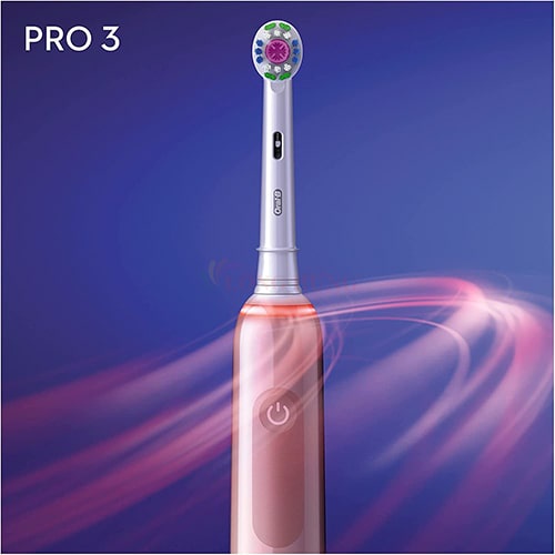 Bàn chải điện Oral-B Pro 3 3000 3D White - Hàng nhập khẩu