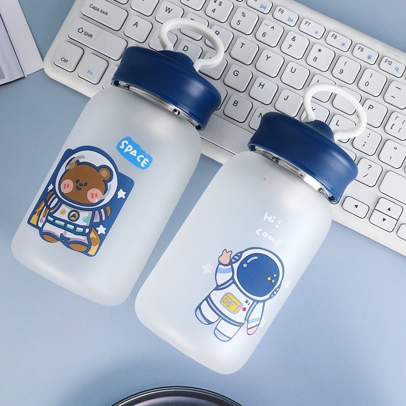 Bình Thuỷ Tinh Nhám Kèm Túi Chống Sốc Và Lọc Trà | BigBuy360 - bigbuy360.vn