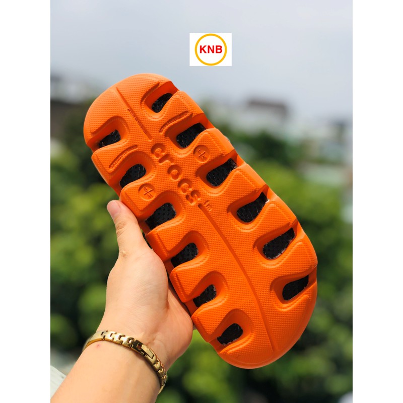 Dép nữ nam, Dép suc Duet Cross Cam CAMO-Freeship + 12 sticker- Dép Quai Ngang nam nữ bít đầu hàn quốc đi mưa