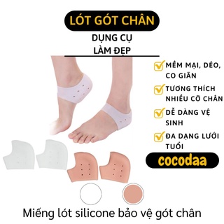 Lót Gót Chân - Set 2 Lot Giày Silicon Chống Đau, Mòn Gót Chân, Thoáng Khí, Mềm Mại 3929 [FREESHIP]
