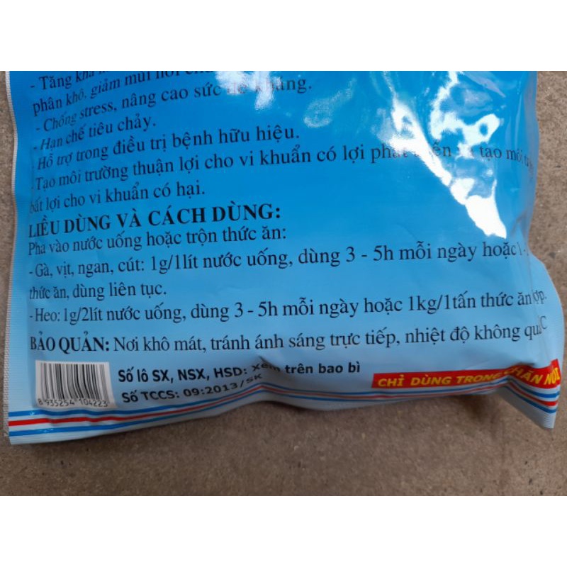 Men tiêu hoá men sống chịu khag sinh tiêu hoá tốt thức ăn khoẻ mạnh chóng lơn gà vịt ngan chó mèo chim dê thỏ, cút