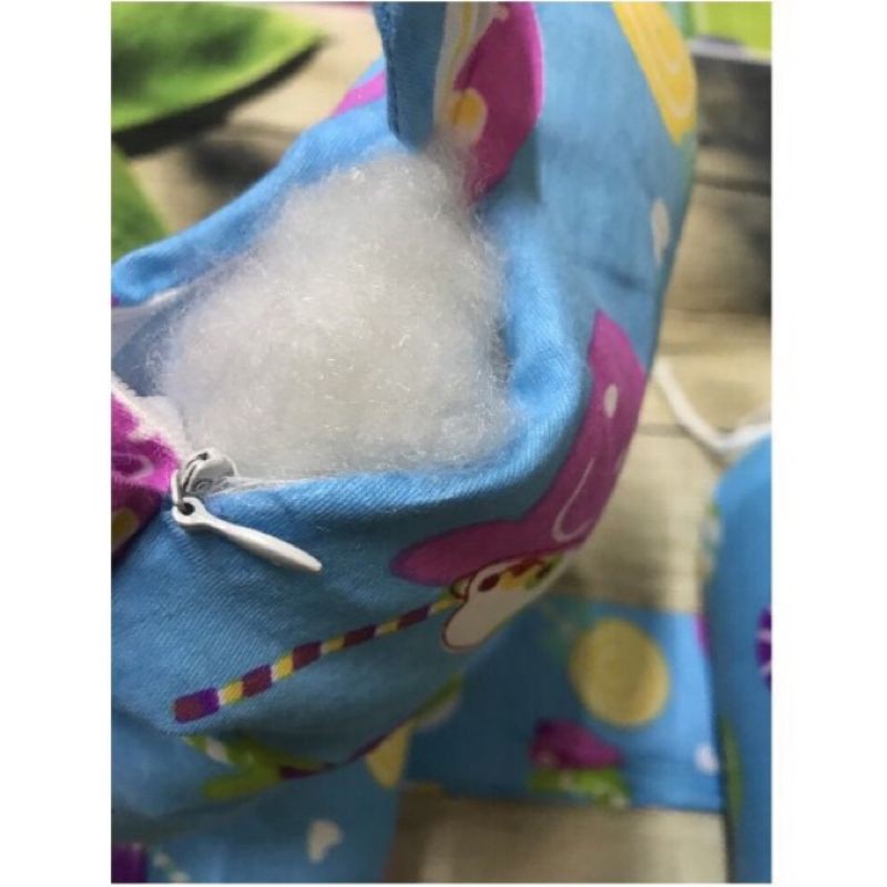 Chặn bông, chẹn bông cho bé có gối nằm như hình loại đẹp