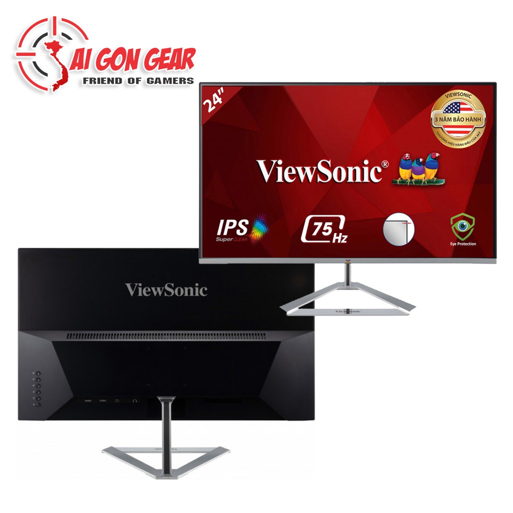 Màn hình 24inch Viewsonic VX2476 SH