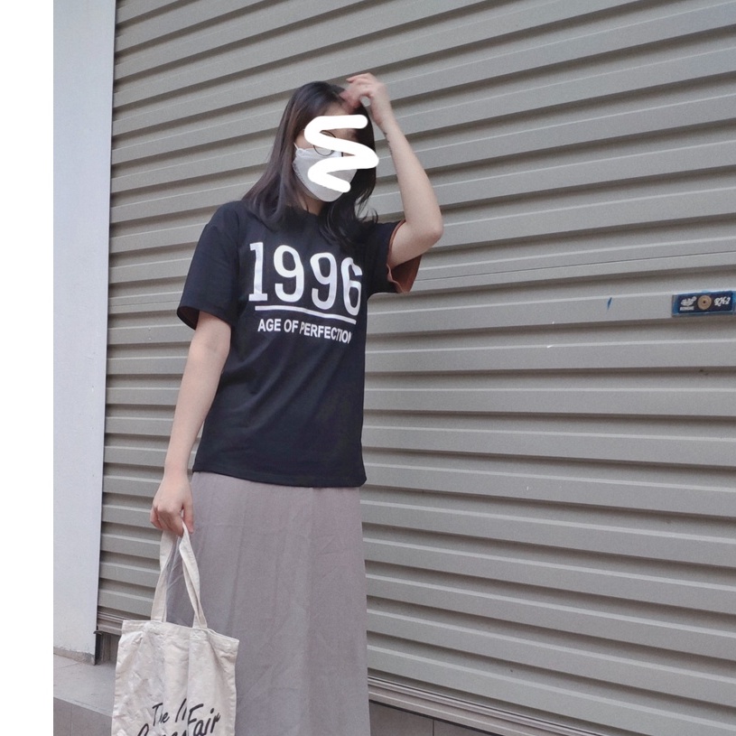 Áo phông unisex tay lửng in số 1996 đẹp hàng chuẩn Quảng Châu 3158 cao cấp thời trang nam nữ giá rẻ