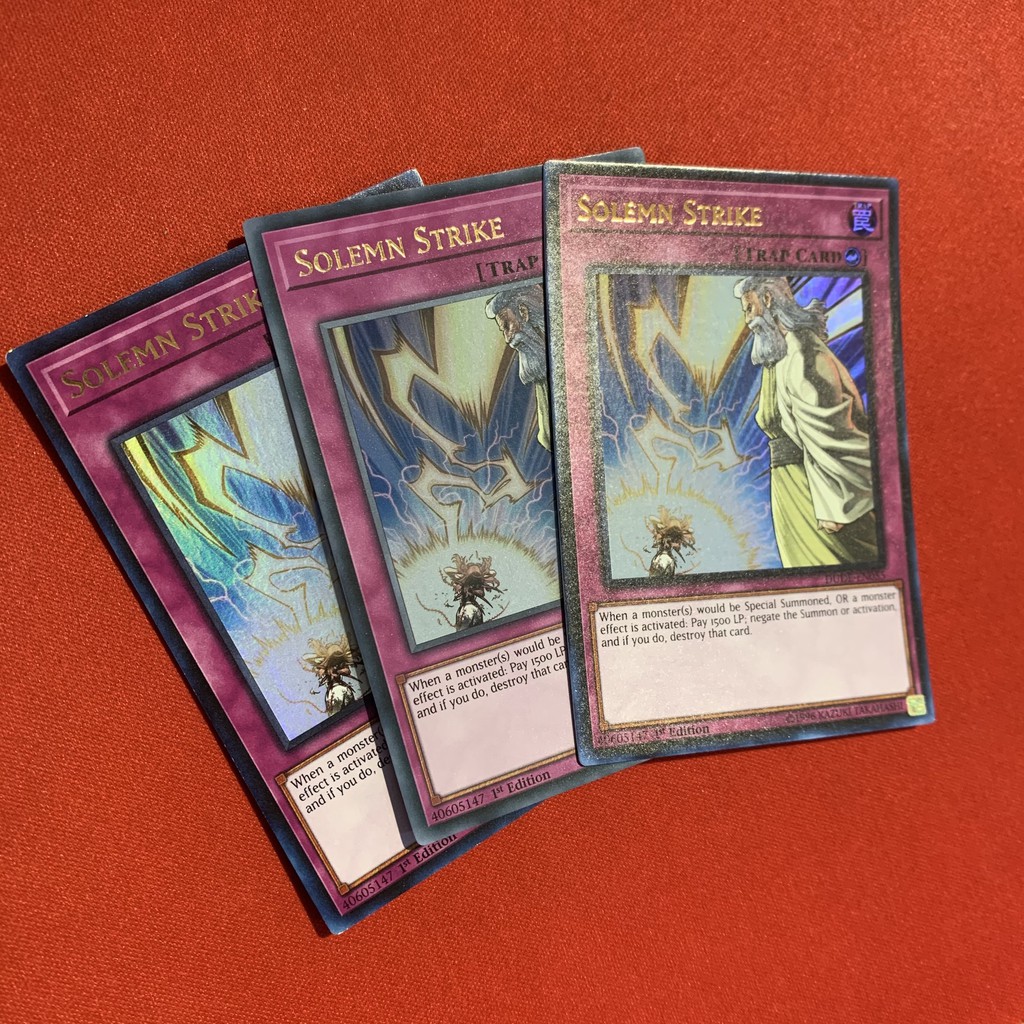 [EN-JP][Thẻ Bài Yugioh Chính Hãng] Solemn Strike