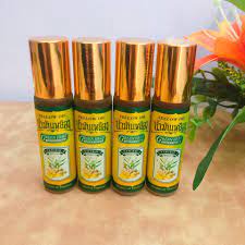 Dầu Nóng Yellow Oil Green Herb Thái Lan  8ml