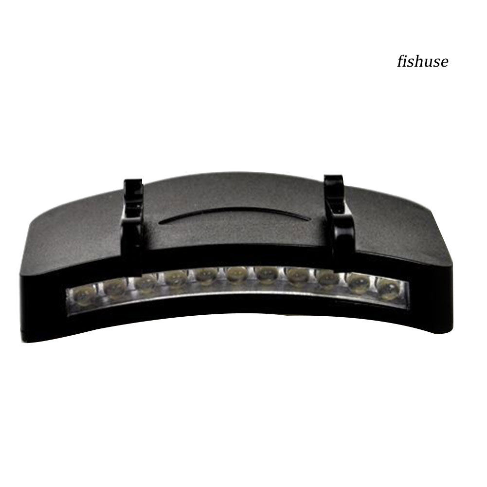 Đèn Led 11 Bóng Gắn Nón Lưỡi Trai Dùng Cho Các Hoạt Động Ngoài Trời