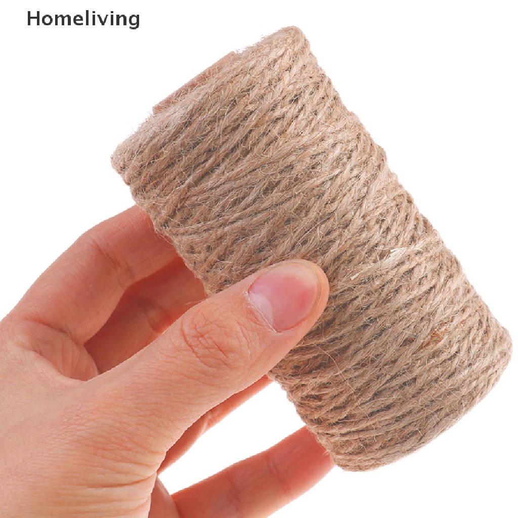 Cuộn Dây Thừng Khô Tự Nhiên 100M Dùng Làm Đồ Thủ Công DIY