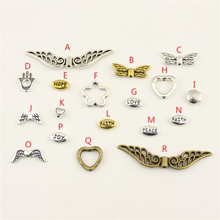Cánh Thiên Thần Bướm Trái Tim Tình Yêu Quyến Rũ Cho Trang Sức Làm Phụ Kiện Diy Craft lmy000
