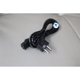 Dây nguồn AC 1.8m, 2 chân tròn, dùng cho máy cấp nguồn, máy tính để bàn PC.