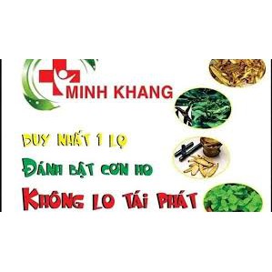 [TẶNG DẦU TRÀM] Cao ho Minh Khang - Ho, Tiêu đờm, Viêm Họng, Amidan