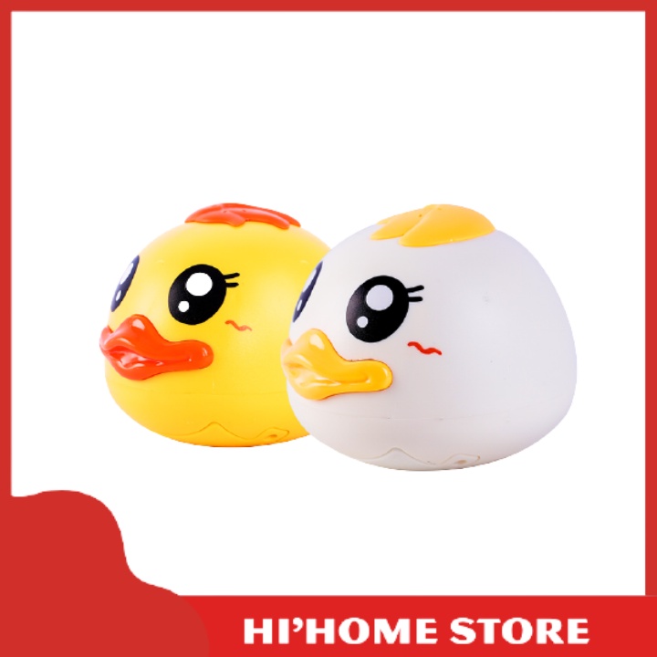 Đồ Chơi Nhà Tắm Trẻ Em Vịt Tròn Phun Nước Dễ Thương