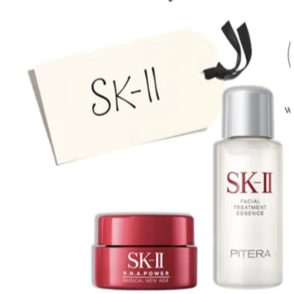 SK-II Bộ chăm sóc da: nước thần, kem dưỡng (bill Sephora)