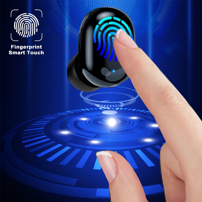 Tai Nghe Không Dây TWS 3000mAh Bluetooth V5.1 TWS Hiển Thị LED Tích Hợp Mic