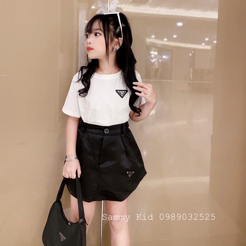 Set Phông PRD Quần váy Tacta cho bé gái size đại 16-41kg Basic xịn sò