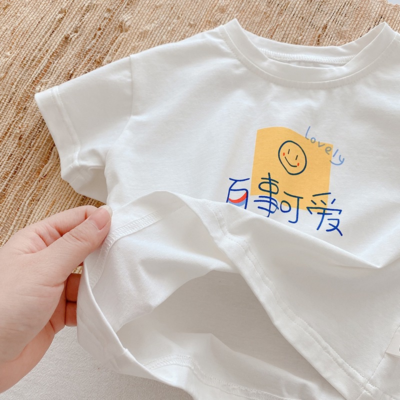 Áo Thun Tay Ngắn Thời Trang Cho Bé