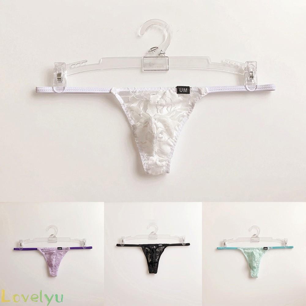 Quần lót nam chất liệu polyester 100% phối ren thoáng khí hàng mới