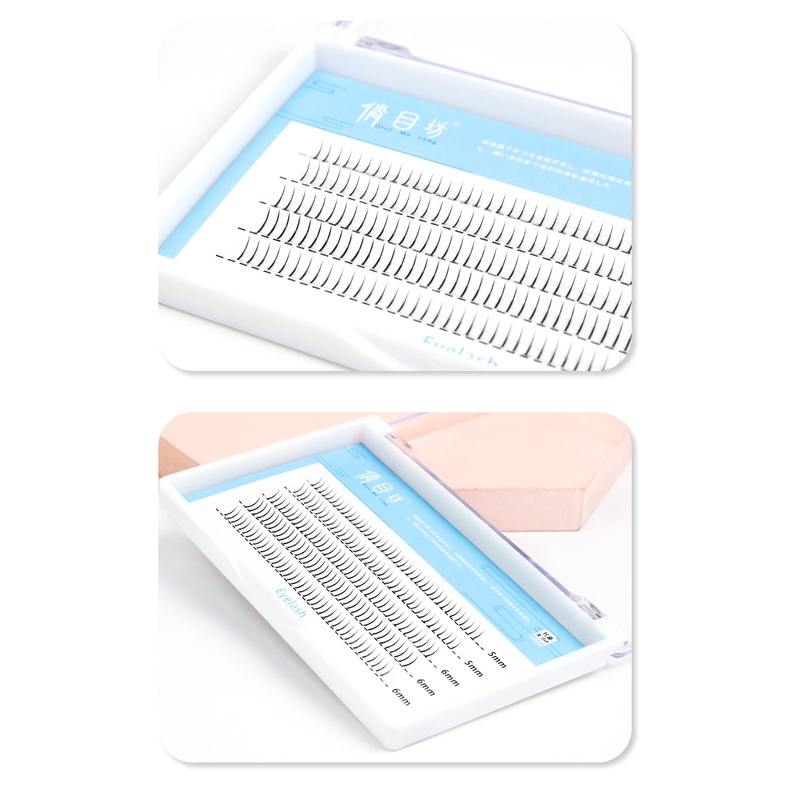 [JUNG] Hộp lông mi giả tự nhiên lông mi dưới X