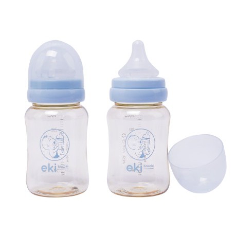 Bình sữa Eki Baraki PESU cổ rộng 260ml
