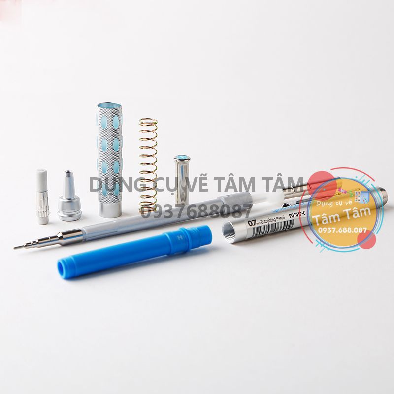 [ TÂM TÂM ]-Chì bấm soạn thảo cơ khí Pentel Graph Gear 1000™ Mechanical Drafting Pencil 0.3mm/0.5mm/0.7mm/0.9mm