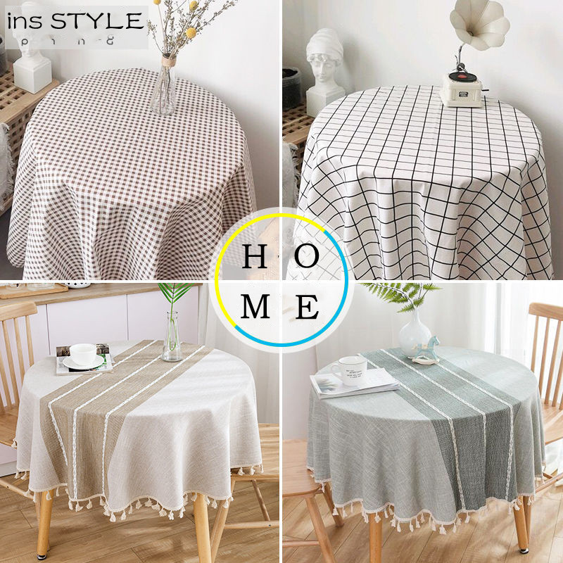 Vỏ Bọc Bàn Trà Hình Tròn Chất Liệu Dày Dặn Chống Bỏng Tiện Dụng Trang Trí Nhà Cửa