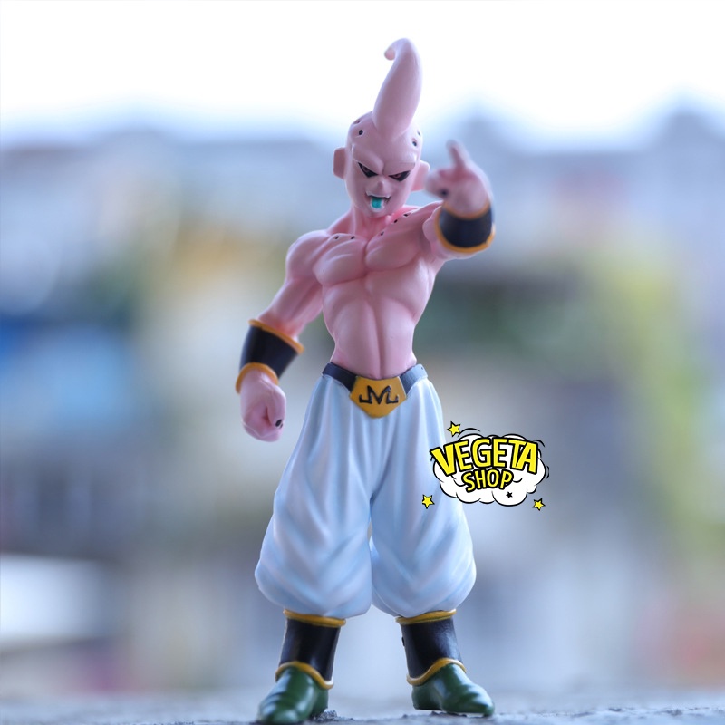 Mô hình Dragon ball - Mô hình Majin Buu MajinBuu Kid Buu - Ma bư gầy dạng cuối - Full box - Cao 14cm