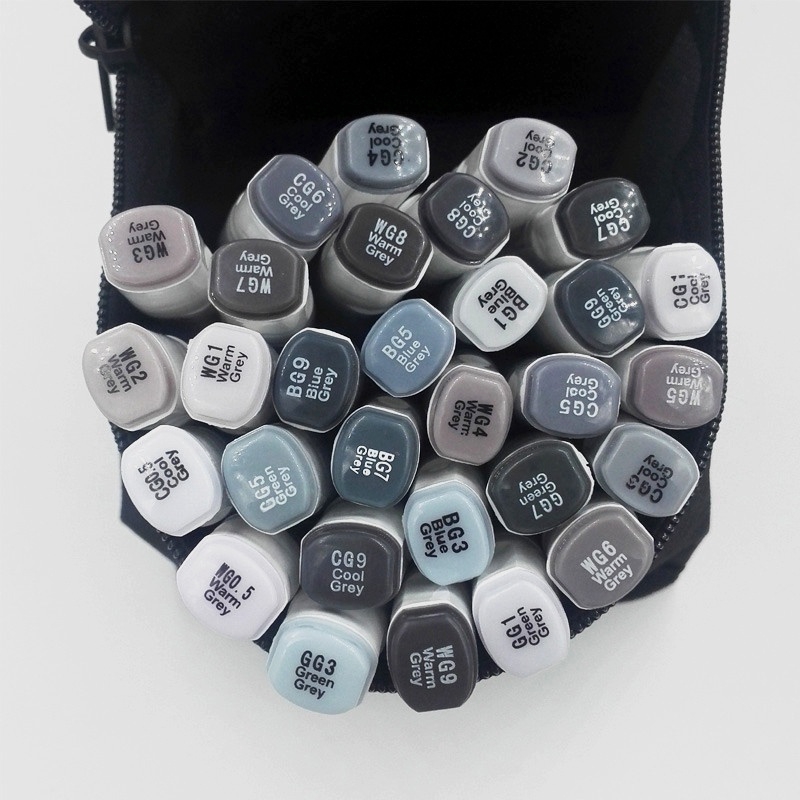 Set 30 bút highlight 2 đầu nhiều màu