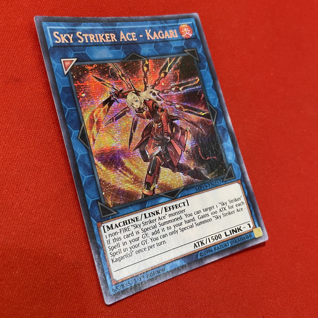 EN-JP]Thẻ Bài Yugioh Chính Hãng] Sky Striker Ace - Kagari Art Gốc Siêu Đẹp