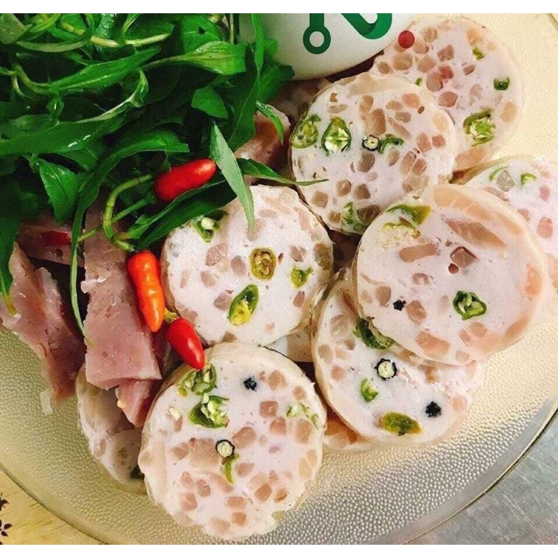 Chả Da Tai heo Ớt Xiêm Xanh