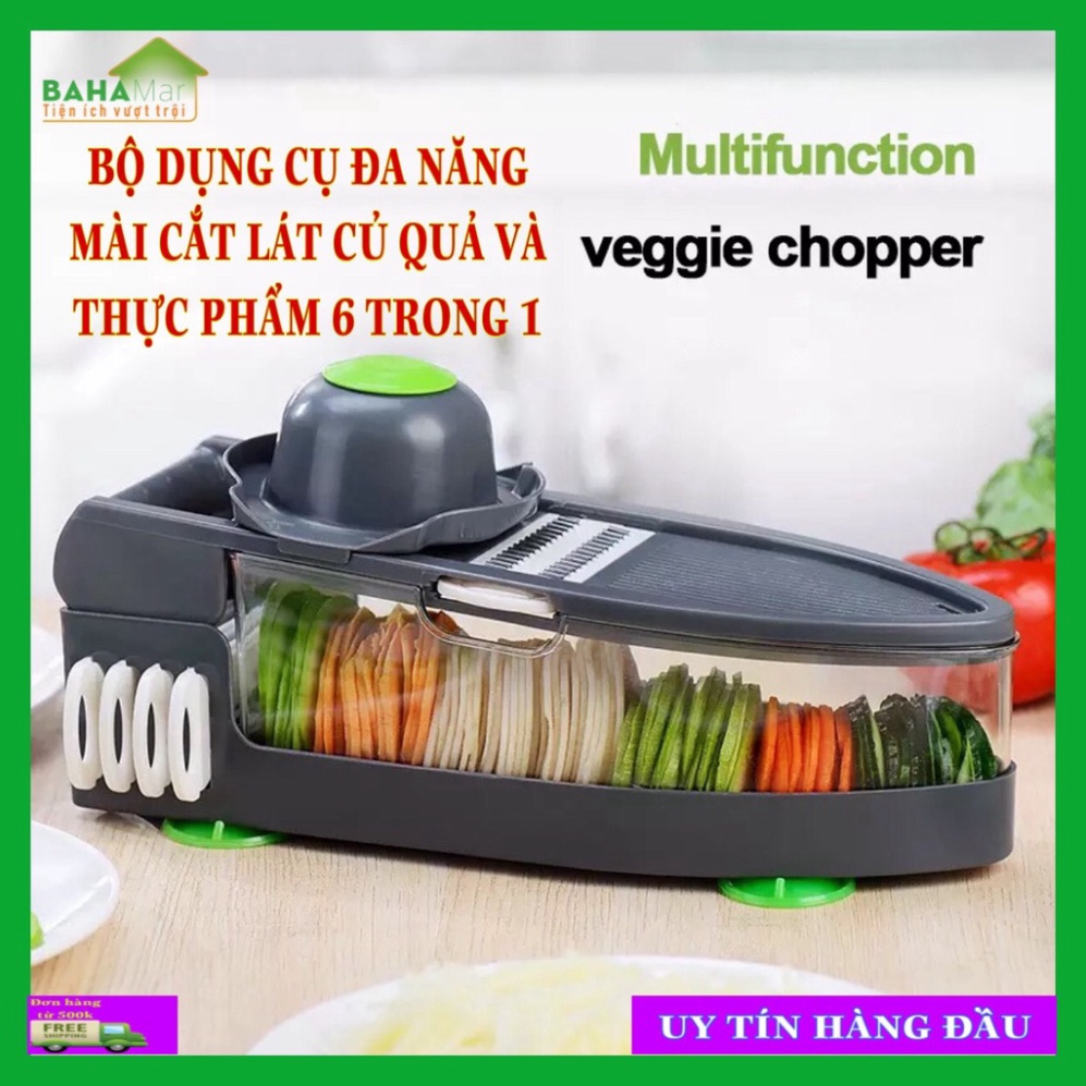 BỘ máy tập giảm mỡ đa chức năng MÀI thái lát trái cây VÀ đồ ăn thức uống 6 trong một "BAHAMAR" rất có thể cắt toàn bộ mộ