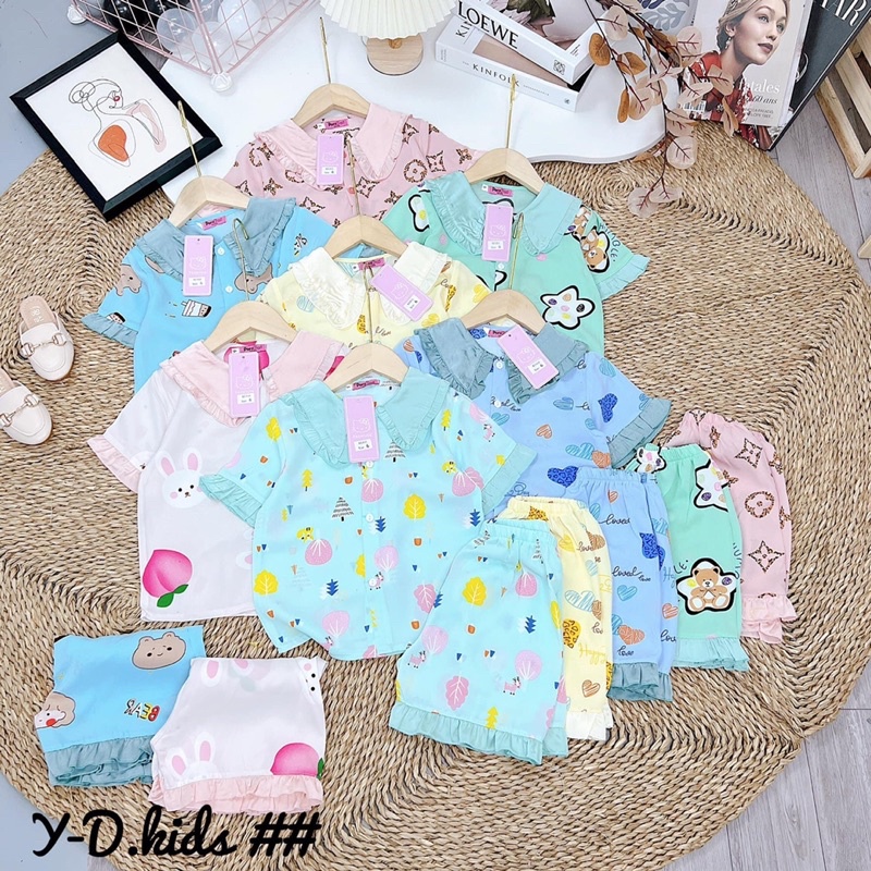 bộ lụa đùi mango cho bé 18-32kg